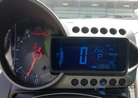 2013 Chevrolet Sonic Ltz Auto из США, поврежденный, VIN 1G1JE5SH1D4151118